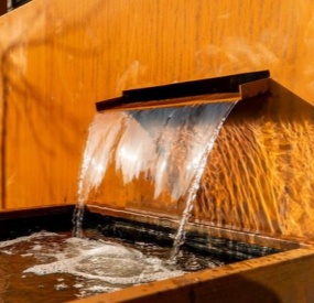Corten Steel Water Feature